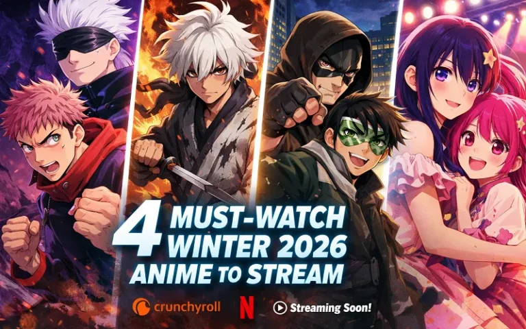 4 Must-Watch Winter 2026 Anime to Stream